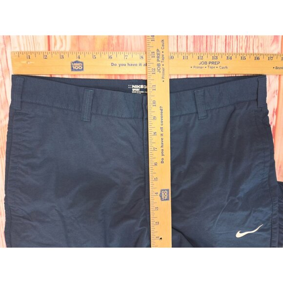 Nike Golf Mens Dri-Fit Sport Pants 32x30 Navy Blue - Picture 8 of 9